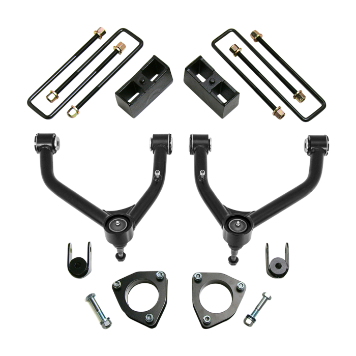 ReadyLift - ReadyLift 4" SST Lift Kit - GM Silverado / Sierra 1500 2WD/4WD & Z71 (w/ Cast Al Or Stamped Steel UCA) 2014-2018 - 69-3414