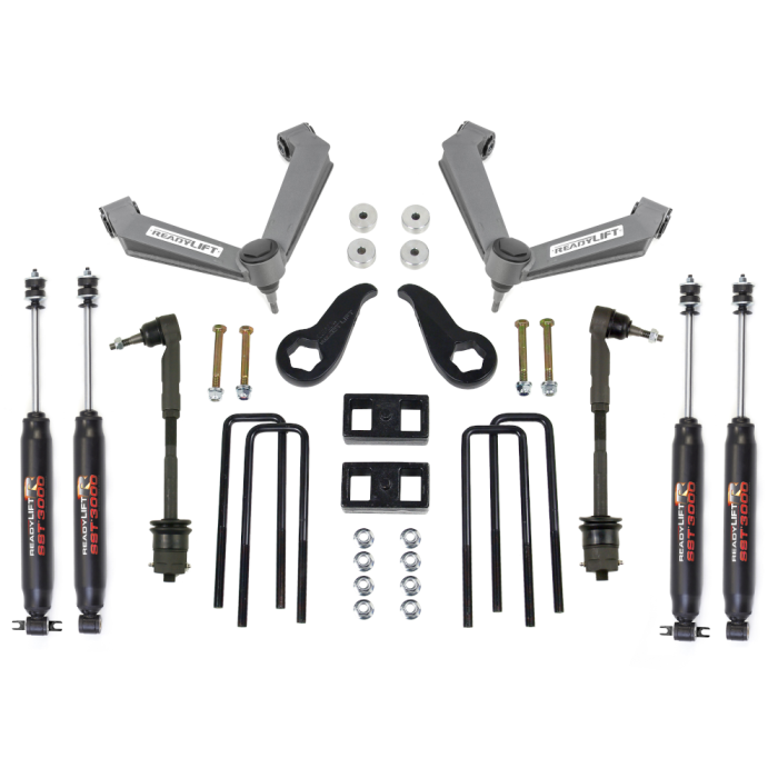 ReadyLift - ReadyLift 3.5"F / 1"R SST Lift Kit- GM Silverado / Sierra 2500HD W/ SST3000 Shocks & UCAs 2011-2019 - 69-3513