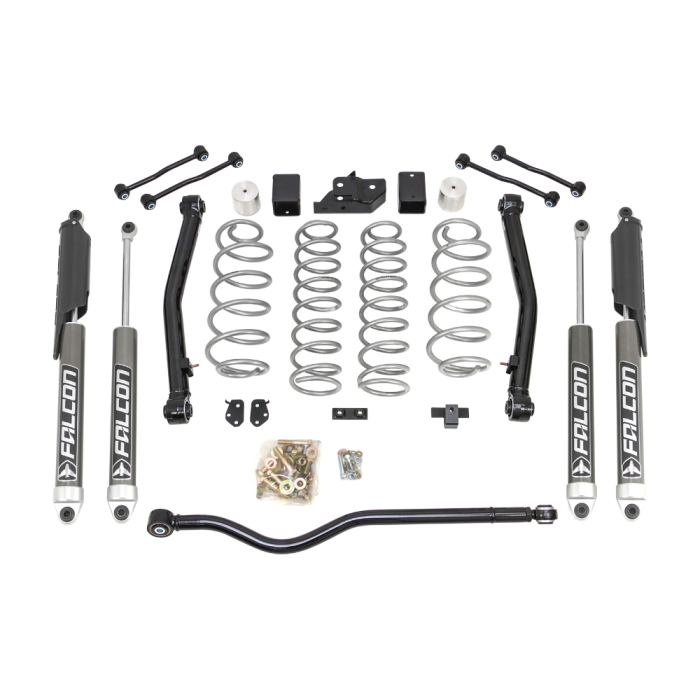 ReadyLift - ReadyLift Terrain Flex 2-Arm Kit With Falcon 2.1 Monotube Shocks 2018-2026 Jeep JL Wrangler - 69-6836