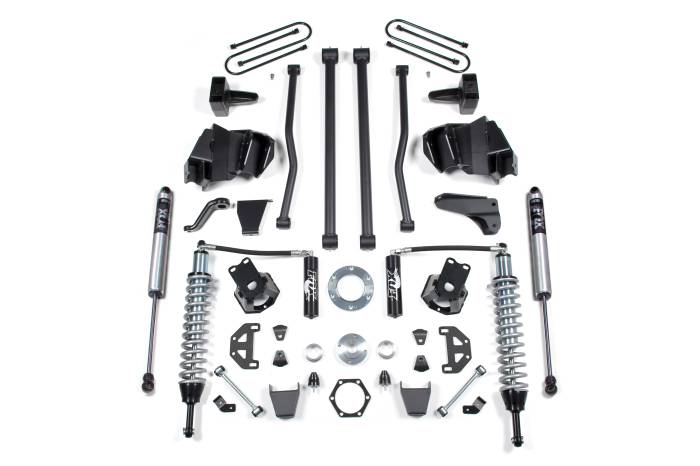 BDS Suspension - BDS Suspension Maximize the capability of your 2008 Dodge RAM 2500 and 3500 4WD diesel truck with this 6-inch lift kit with long arm and FOX 2.5 Coil-over conversion from BDS Suspension. These kits feature proprietary FOX 2.5 coil-over shocks designed