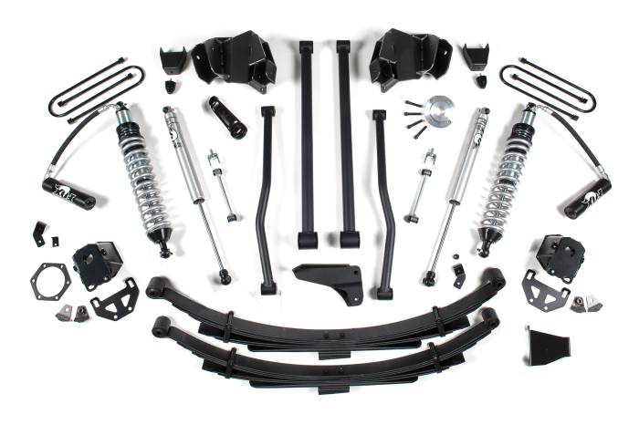 BDS Suspension - BDS Suspension Maximize the capability of your 2003-2007 Dodge RAM 2500 and 3500 4WD diesel trucks with this 6-inch lift kit with long-arm and FOX 2.5 coilover conversion from BDS Suspension. These kits feature proprietary FOX 2.5 coil-over shocks desi