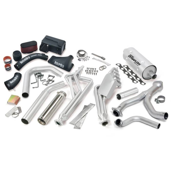 Banks Power - Banks Power 16-17 Ford 6.8L MH-A Left Exit PowerPack System - Chrome Tip - 49383