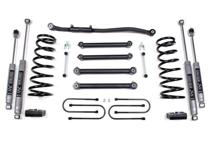 BDS Suspension - BDS Suspension Take your 2003-2013 Dodge RAM 2500 and 2003-2012 RAM 3500 4WD gas powered truck to the next level with this 3-inch lift kit from BDS Suspension. Designed to improve stance, performance, and capability, this kit includes everything necess