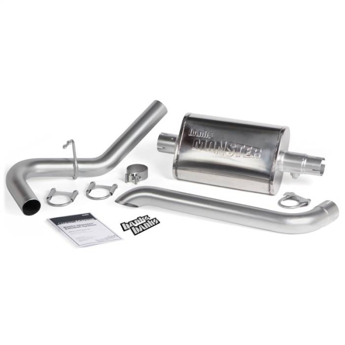 Banks Power - Banks Power 87-01 Jeep 4.0L Cherokee Monster Exhaust System - 51360