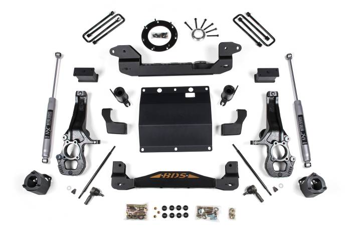 BDS Suspension - BDS Suspension Take your Chevy Colorado and GMC Canyon 4WD truck to the next level with a 5.5-inch suspension lift kit by BDS. Designed to improve stance, performance, and capability, this kit includes everything necessary to set your truck up right wi