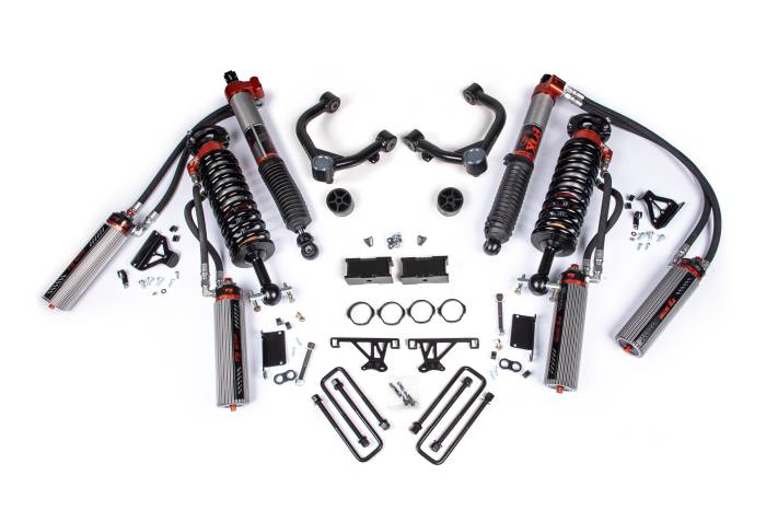 BDS Suspension - BDS Suspension Up the ante in your Chevy Silverado or GMC Sierra 1500 truck with style and performance by installing this 3.5-inch lift kit featuring FOX Factory Race Series 3.0 coil-over shocks from BDS Suspension. Designed to improve stance, performa