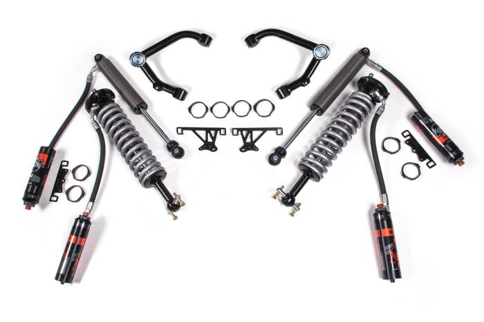 BDS Suspension - BDS Suspension Take your 2007-2018 Chevy Silverado and GMC Sierra 1500 truck to the next level and improve the ride with this 2-inch lift kit featuring FOX 2.5 coilover shocks from BDS Suspension. Designed to improve stance, performance, and capability