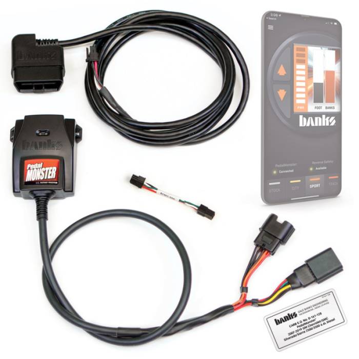 Banks Power - Banks Power Pedal Monster Kit (Stand-Alone) - Aptiv GT 150 - 6 Way - Use w/Phone - 64320