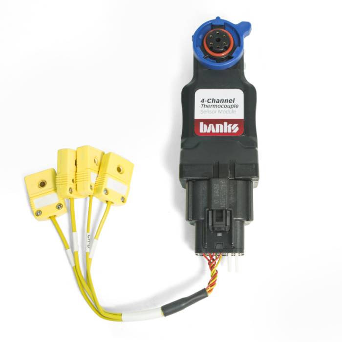 Banks Power - Banks Power iDash 1.8 DataMonster / Super Gauge 4 Ch Thermocouple Module System - 66543