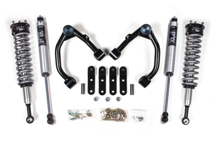 BDS Suspension - BDS Suspension Improve the performance and style of your 2007-2021 Toyota Tundra truck with this 3-inch lift kit featuring FOX 2.0 coil-over shocks from BDS Suspension. Designed to improve stance, performance, and capability, this kit includes everythi