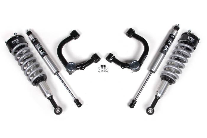 BDS Suspension - BDS Suspension Level out your 2005-2015 Toyota Tacoma truck and improve the ride with this 2-inch leveling kit featuring FOX 2.0 coilover shocks from BDS Suspension. Designed to improve stance, performance, and capability, this kit includes everything