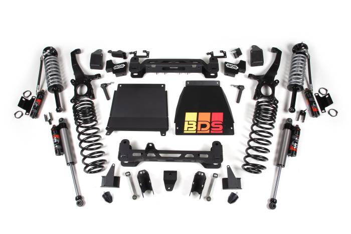 BDS Suspension - BDS Suspension Get the ultimate look and performance for your late-model Toyota Tundra with the BDS 7-inch suspension lift kit featuring FOX 2.5 Performance Elite (PE) coil-overs and shocks. These kits include the new aluminum-bodied FOX 2.5 Performanc