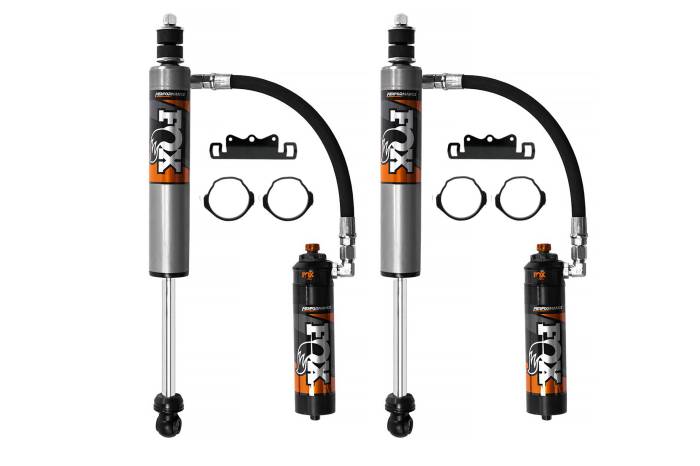 BDS Suspension - BDS Suspension Give your Toyota Tacoma truck a race-winning technology upgrade to improve damping in any terrain with FOX Performance Elite Series 2.5 rear shocks with Dual Speed Compression (DSC) Reservoir Adjusters. Designed to fit a 0 to 1.5-inch su