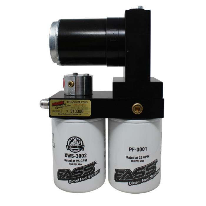 FASS Fuel Systems - FASS Fuel Systems FASS Universal 100gph/16-18psi Titanium Signature Series Fuel Air Separation System TS 100G - TS100G
