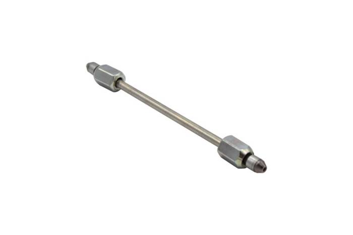 Fleece Performance - Fleece Performance 9in High Pressure Fuel Line (8mm x 3.5mm Line M14x1.5 Nuts) - FPE-34200-9