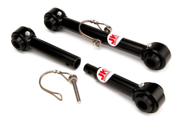 BDS Suspension - BDS Suspension Jeep CJ5, CJ7, and CJ8 with 0-2" lift experience a 30% improvement in articulation after installing JKS Quick Disconnect front sway bar links. Get the best of both worlds with full sway bar use on the street, then disconnect your end lin
