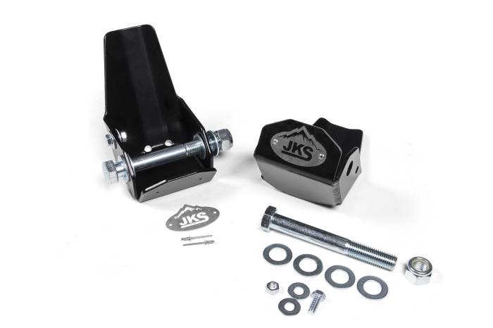 BDS Suspension - BDS Suspension Despite the impressive off-road capability of the new Ford Bronco, the position of the rear lower shock makes them very susceptible to damage. Add some much needed protection with the JKS Rear Lower Shock Skids. These 3/16" steel skids rein