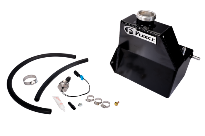 Fleece Performance - Fleece Performance 13-18 Dodge Ram 2500/3500 6.7L Cummins Replacement Coolant Tank - FPE-CUMM-CLNT-TNK-1318
