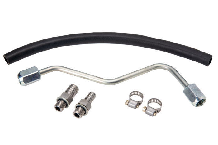 Fleece Performance - Fleece Performance 03-07 Dodge Ram 2500/3500 5.9L to 6.7L Cummins CP3 HP Fuel Line Adaptation Kit - FPE-CUMM-CP3-FL-ADPT-KIT