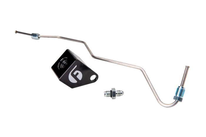 Fleece Performance - Fleece Performance 07.5-18 Dodge 2500/3500 Cummins 6.7L Exhaust Back Pressure Relocation Kit - FPE-CUMM-EBP-KIT-0712