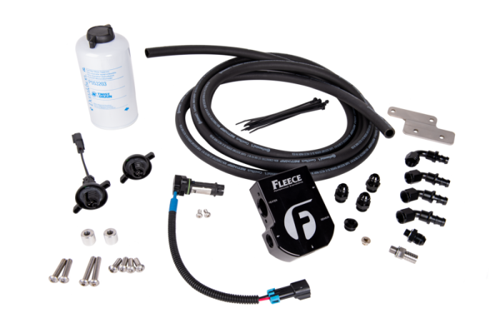 Fleece Performance - Fleece Performance 03-18 Dodge 2500/3500 Cummins Auxiliary Heated Fuel Filter - FPE-CUMM-HFFBA-0318