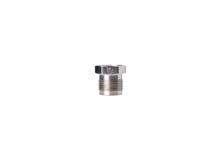 Fleece Performance - Fleece Performance 03-22 Dodge 2500/3500 5.9L/6.7L Stainless Steel Fuel Supply Tube Nuts - FPE-CUMM-SSFTN