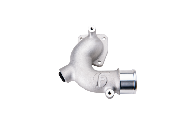 Fleece Performance - Fleece Performance 19-22 RAM 2500/3500 Cummins 6.7L Replacement Thermostat Housing w/Aux Port - FPE-CUMM-TH-19