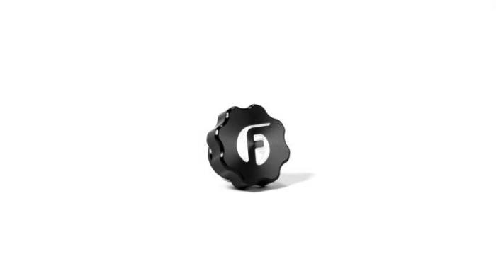 Fleece Performance - Fleece Performance 01-16 GM 2500/3500 Duramax Billet Oil Cap Cover - Black - FPE-DMAX-OC-BLK
