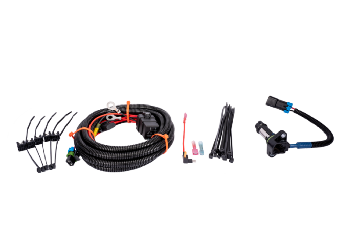 Fleece Performance - Fleece Performance 17-24 Ford F250-550 Powerstroke Fuel Heater and Harness - FPE-FH-FMC-1724