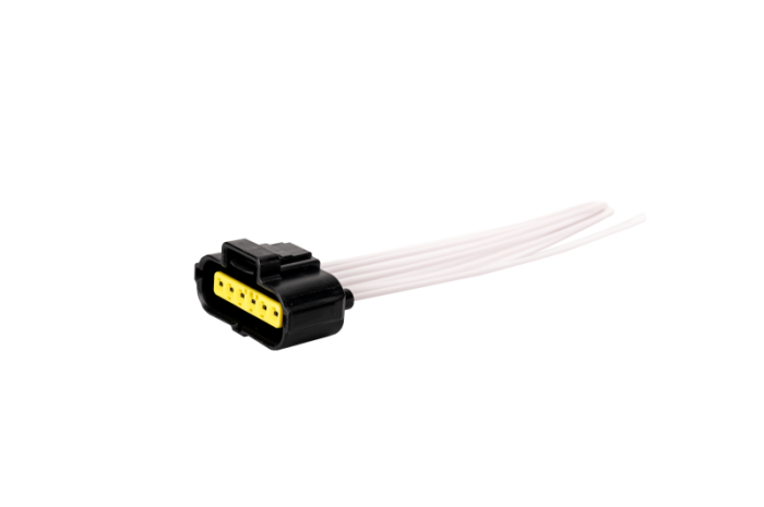 Fleece Performance - Fleece Performance 06-07 Dodge 2500-3500 Cummins Neutral Safety Switch Connector Pigtail - FPE-HAR-CUMM-NSS-PT