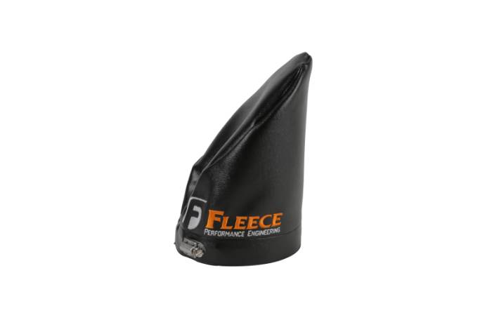 Fleece Performance - Fleece Performance 5in 45 Degree Hood Stack Cover - FPE-HSC-5-45