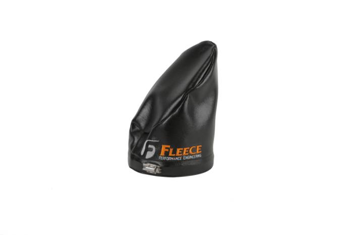 Fleece Performance - Fleece Performance 6in 45 Degree Hood Stack Cover - FPE-HSC-6-45