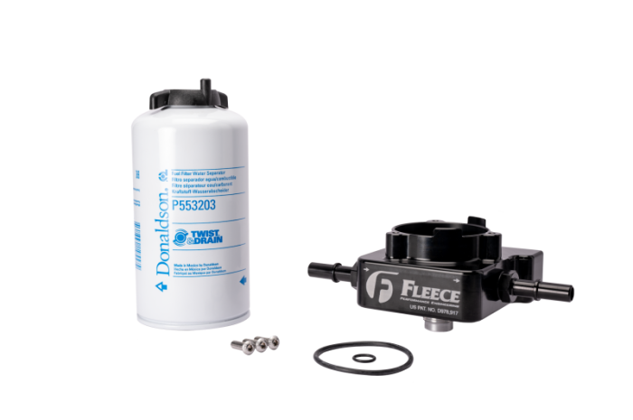 Fleece Performance - Fleece Performance 2020 GM Duramax 6.6L L5P w/Short Bed Fuel Filter Upgrade Kit - FPE-L5P-FFBA-20