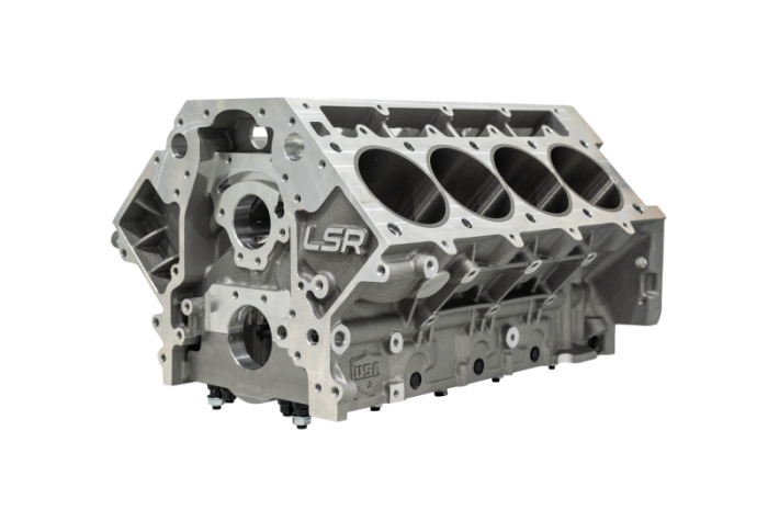 Fleece Performance - Fleece Performance GM LSR Freedom Series Standard Deck Solid Aluminum Block - FPE-LSR-FMJ-SD10X