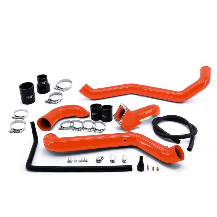 HSP Diesel - HSP Diesel 2011-2016 Chevrolet / GMC Intercooler Charge Pipe Bundle M&M Orange - 582-HSP-O