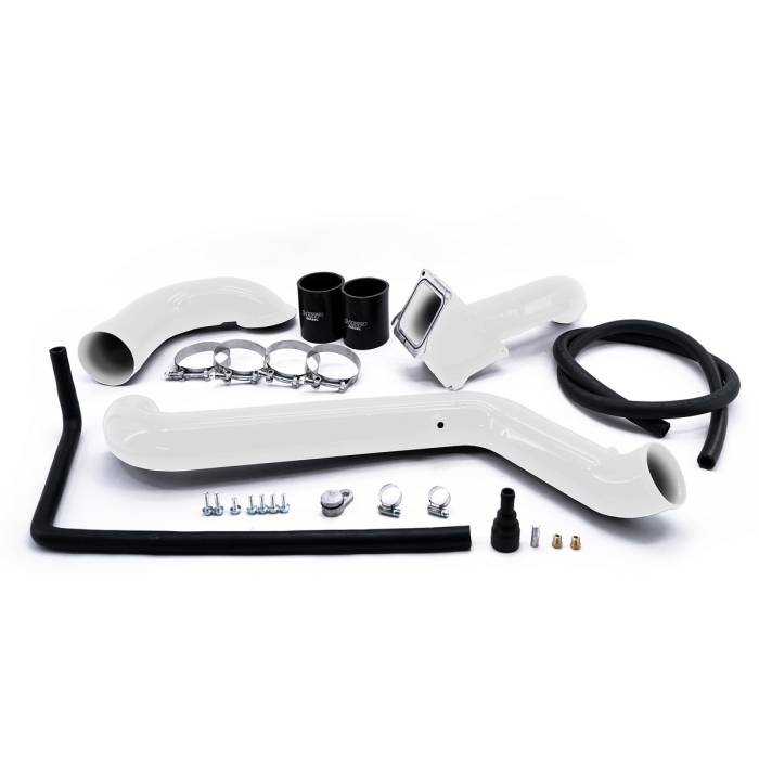 HSP Diesel - HSP Diesel 2011-2016 Chevrolet / GMC Max Flow Bridge/ Cold Side Tube/ Turbo Inlet Polar White - 504-HSP-W