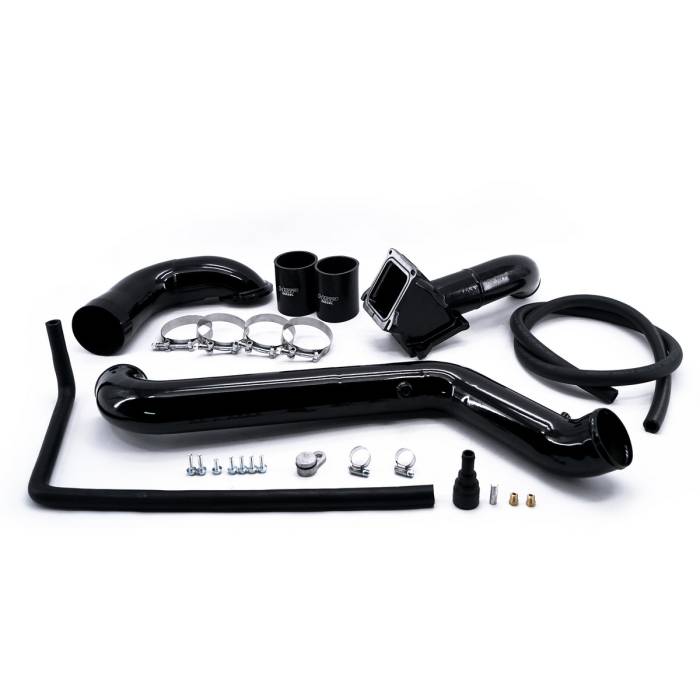 HSP Diesel - HSP Diesel 2011-2016 Chevrolet / GMC Max Flow Bridge/ Cold Side Tube/ Turbo Inlet Ink Black - 504-HSP-GB