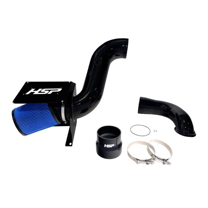 HSP Diesel - HSP Diesel 2007.5-2010 Chevrolet / GMC Cold Air Intake Bundle Satin Black HSP Diesel - 481-HSP-SB