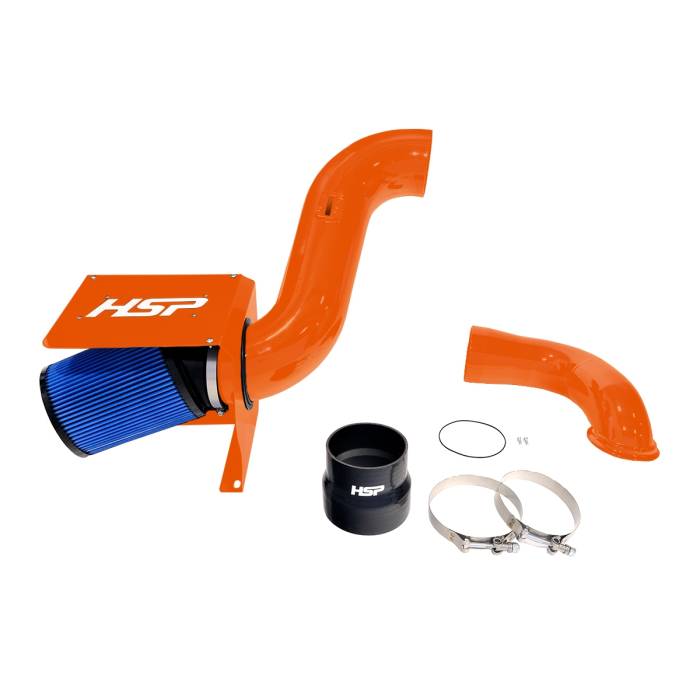 HSP Diesel - HSP Diesel 2007.5-2010 Chevrolet / GMC Cold Air Intake Bundle Orange HSP Diesel - 481-HSP-O