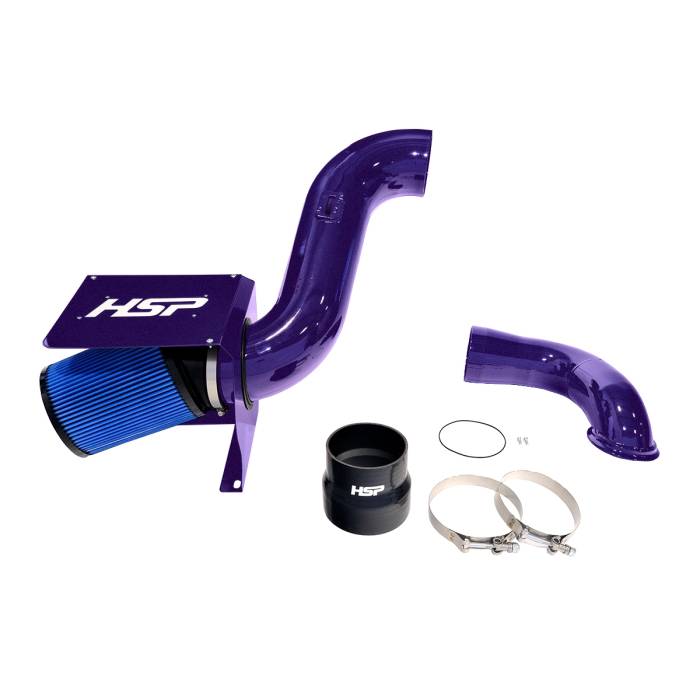HSP Diesel - HSP Diesel 2007.5-2010 Chevrolet / GMC Cold Air Intake Bundle Candy Purple HSP Diesel - 481-HSP-CP