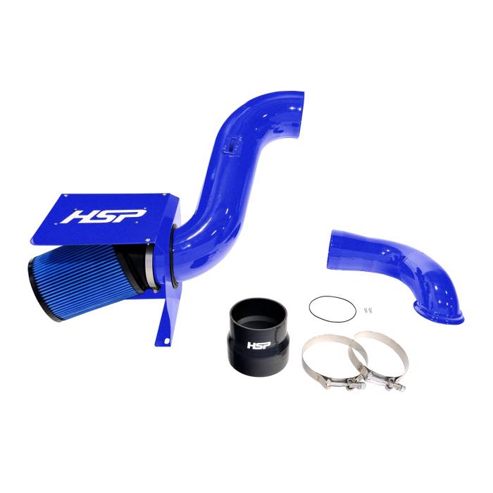 HSP Diesel - HSP Diesel 2007.5-2010 Chevrolet / GMC Cold Air Intake Bundle Candy Blue HSP Diesel - 481-HSP-CB