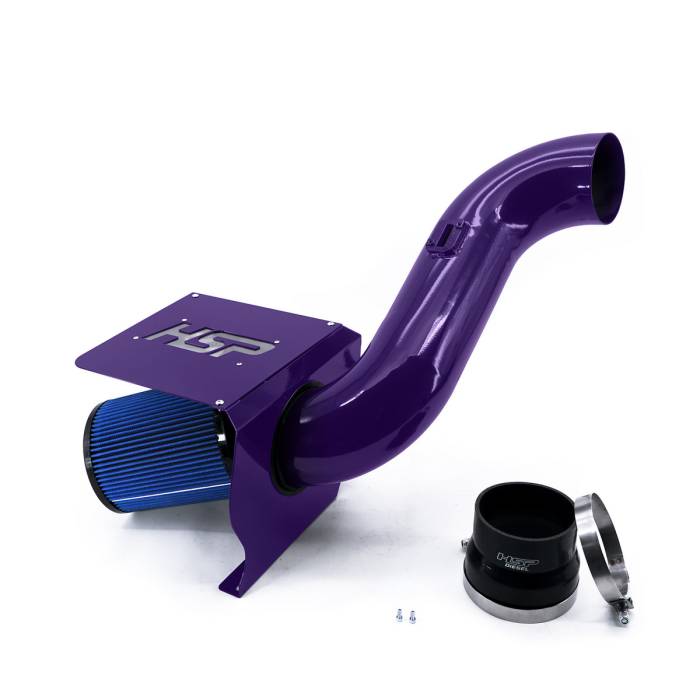 HSP Diesel - HSP Diesel 2007.5-2010 Chevrolet / GMC Cold Air Intake Illusion Purple - 402-HSP-CP