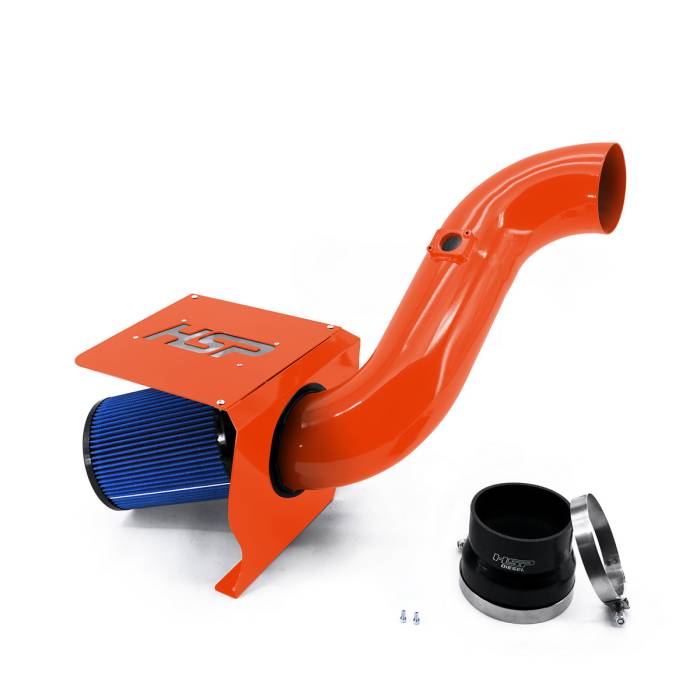 HSP Diesel - HSP Diesel 2006-2007 Chevrolet / GMC Cold Air Intake M&M Orange - 302-HSP-O