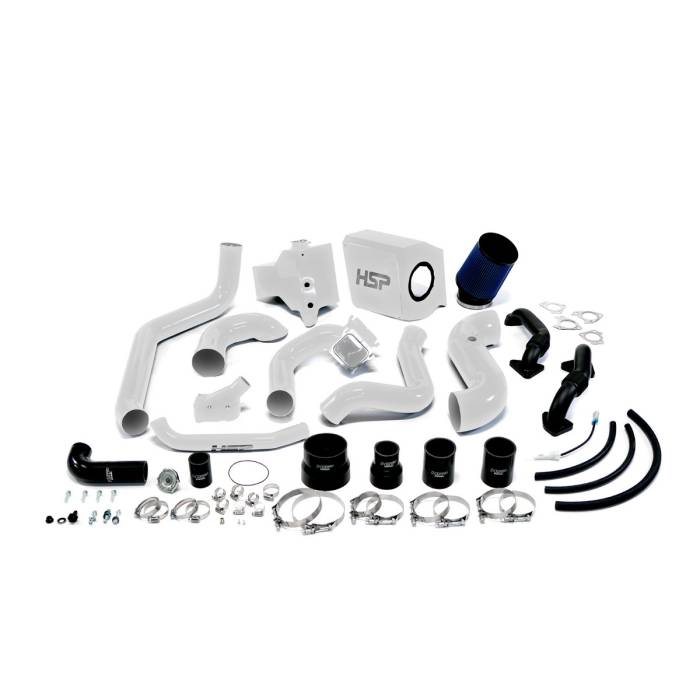 HSP Diesel - HSP Diesel 2004.5-2005 Chevrolet / GMC Deluxe Max Air Flow Bundle Polar White - 284-HSP-W
