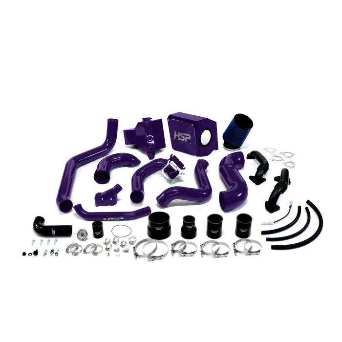 HSP Diesel - HSP Diesel 2004.5-2005 Chevrolet / GMC Deluxe Max Air Flow Bundle Illusion Purple - 284-HSP-CP