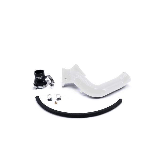 HSP Diesel - HSP Diesel 2004.5-2005 Chevrolet / GMC Max Flow Bridge to Factory Cold Side Polar White - 206-HSP-W