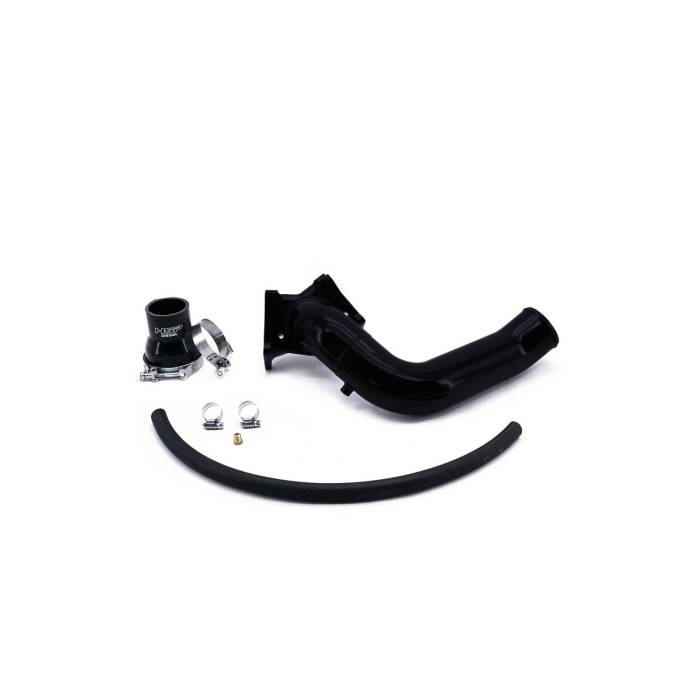 HSP Diesel - HSP Diesel 2004.5-2005 Chevrolet / GMC Max Flow Bridge to Factory Cold Side Silk Satin Black - 206-HSP-SB
