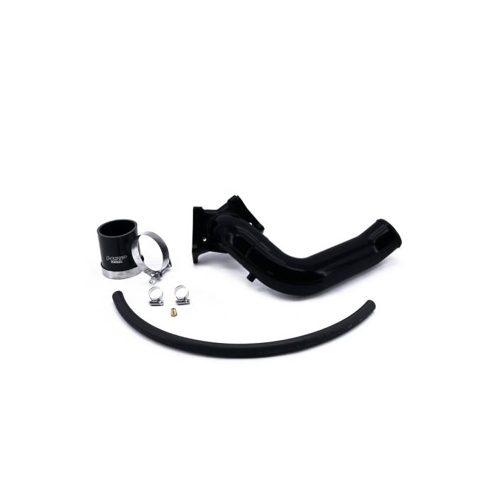 HSP Diesel - HSP Diesel 2004.5-2005 Chevrolet / GMC Max Flow Bridge to HSP Cold Side Silk Satin Black - 206-1-HSP-SB