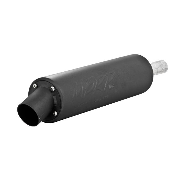 MBRP - MBRP 1983-87 Yamaha YFM 200/225 Tri-Moto Direct Replacement Slip-On Exhaust w/Utility Muffler - AT-7400