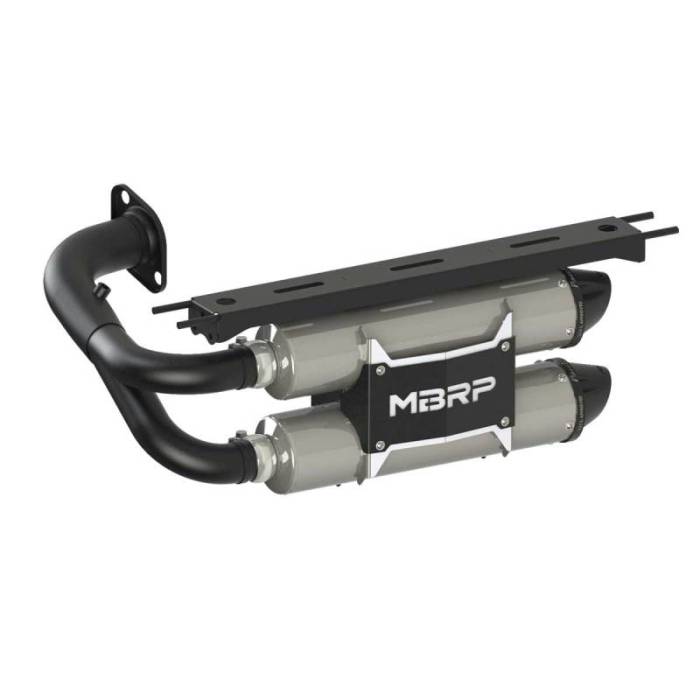 MBRP - MBRP 19-20 Honda Talon Dual Slip-On Exhaust System w/Performance Muffler - AT-9110PT